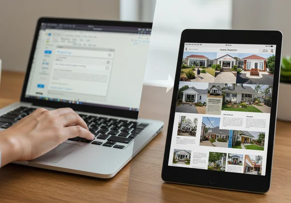 User inputs text prompt, AI generates flyer designs