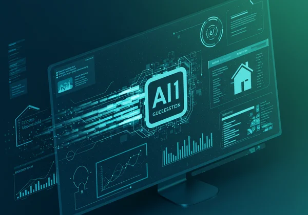 AI quickly generating professional real estate flyers