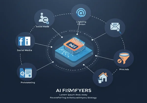 Integrated real estate marketing strategy with AI