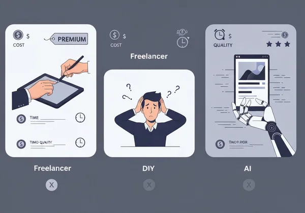 freelancer, DIY, AI.