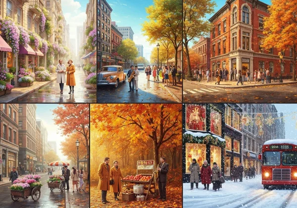 Flyers designed for different seasonal events